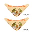 thumbnail image 6 of Goofa Gnomes Happy Thanksgiving Pattern Pet Scarf Bandana - Adjustable and Comfortable,Dog Scarf Bib Kerchief Breedfor Dogs and Cats-Large, 6 of 8