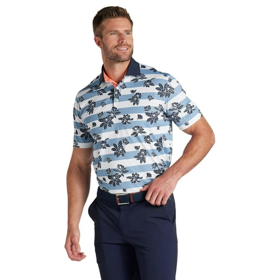 Puma Pique Garden Zen Blue/Deep Navy Shirt Men XL