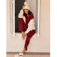 thumbnail image 3 of Avidlove 2 Pack Women Pajama Set Soft Long Sleeve Print Top and Pajama Bottoms Sleepwear Pjs Cozy Loungwear with Pockets S-XXL, 3 of 6