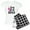 With Checker Pant, variant on - Live, Love, Dance With Ballerina Pajamas - Women's Short Sleeve Print T-Shirt and Pants Light Cotton Pajama Set