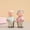 Style 3, variant on Loving Elderly Couple Figurines, Older Couple Cake Figure Grandparents Old Figures Cake Grandma Grandpa Desktop Ornament for Valentines Day Anniversary Party Decoration