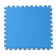 thumbnail image 6 of Stalwart Set of 4 EVA Foam Mat Floor Tiles for Home Gym and Playrooms, Blue, 6 of 6