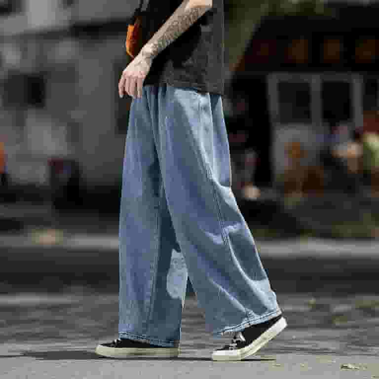 YUIVH Relaxed Fit Comfort Jeans For Men Fashion Casual Jean YUIVH Relaxed Fit Comfort Jeans For Men Fashion Casual Jean