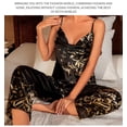 thumbnail image 7 of Summer women's ice silk pajamas, fashionable and sexy underwear suspenders nightgown breathable thin home clothes, 7 of 7