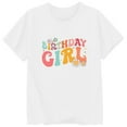 thumbnail image 3 of Hiijoy Toddler Girls Birthday T Shirt Letter Print Short Sleeve Leisure Tshirt, Sizes 1-13, 3 of 3