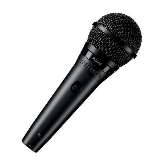 Micrófono Cardioide Dinámico Shure PGA58-XLR Patrón Polar Cardioide