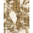 thumbnail image 1 of Ahgly Company Indoor Rectangle Abstract Light Brown Abstract Area Rugs, 8' x 12', 1 of 6