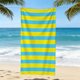 thumbnail image 5 of Super Absorbent Microfiber Beach Towel Quicks Dry Lightweight Bath Towel For Swimming Pool Travel Camping Soft Sand Free Towel, 5 of 6