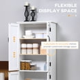 thumbnail image 6 of HOMCOM 48.5"  Kitchen Pantry, Storage Cabinet, Cupboard Organizer, 6 of 9