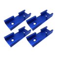thumbnail image 1 of 4 piezas de carpintería t pistas de aluminio aleación t pistas profesionales resistentes tlot Azul, 1 of 8