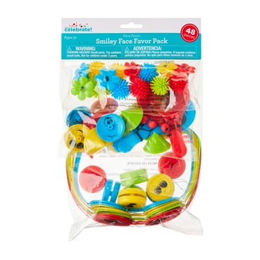 Multicolor Fun Time Party Favors Pack, 48 Pieces, by Way To Celebrate
