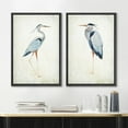 thumbnail image 2 of IDEA4WALL Framed Canvas Print Wall Art Heron Birds Design Illustrations Nature Animals Modern Art Decor Calm/Relax Bohemian Colorful Artwork for Living Room, Bedroom, Office -, 2 of 5