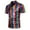 Multicolor Mens T-Shirts Clearance, variant on EOYWHK Dress Shirt for Men Casual Striped Shirts Slim Fit Button Down Short Sleeve Silk Satin Blouse Savings