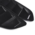 thumbnail image 3 of PIT66 1/4 Quarter Side Window Louvers Scoop Cover Vent Fit for 15-18 Ford Mustang GT V6 Black, 3 of 12