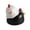 A001- Black, variant on Desktop Decorative Figurine, Cute Chick Shaped Cyan Decorative Sculpture, 1 Piece Resin Ornament, For Home Living Room Kitchen Dining Table Centerpiece Decor