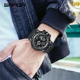 thumbnail image 2 of Sanda Men's Watches Sports Outdoor Waterproof Military Wrist Watch Date Multi Function Tactics LED Alarm Stopwatch, 2 of 4