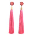 thumbnail image 2 of Jiaroswwei Bohemian Ethnic Flower Long Tassel Dangle Statement Earrings Women Jewelry Gift, 2 of 8