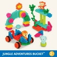 thumbnail image 6 of Battat Bristle Blocks Jungle Adventures 54 Plastic Sensory Blocks, Toddler and Preschool Toys, 6 of 11