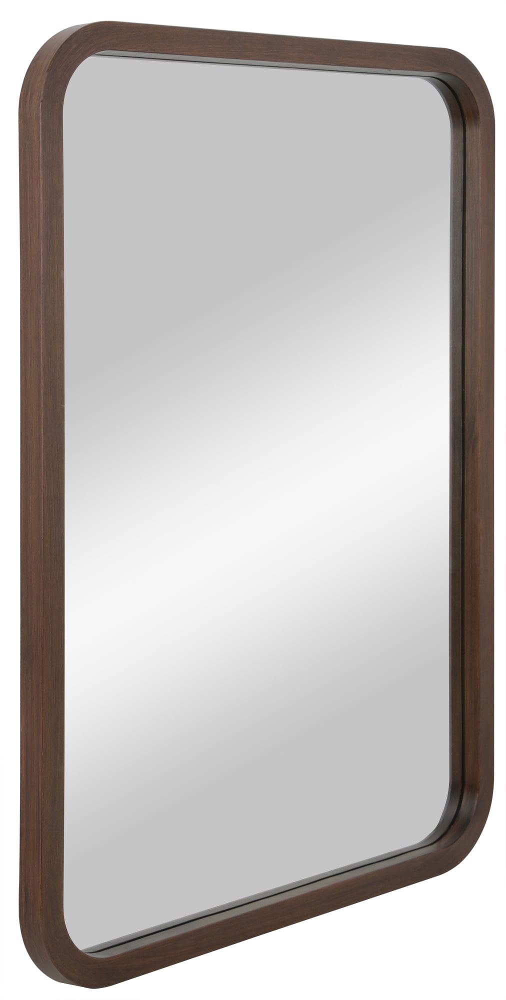 Mainstays 22" x 30" Walnut Wall Mirror