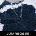 thumbnail image 3 of Olanly Luxury Bathroom Rug Mat, Soft and Absorbent Microfiber Bath Rugs, Non-Slip Shaggy Bath Carpet, Machine Wash Dry, Bath Mats for Bathroom Floor, Tub and Shower, 16x24, Navy Navy 16" x 24", 3 of 7