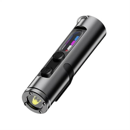 The Ultimate Everyday Micro Tool Rechargeable Led Magnetic Super Bright Flashlight With Hat Clip High Lumens Waterproof 3 Brightness Modes Multitool Flashlight