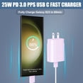 thumbnail image 2 of Cargador DiHines Super Fast PD USB-C de 25 W para Samsung Galaxy, 2 of 6
