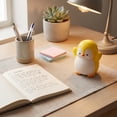 thumbnail image 4 of Penguin Squishy Toy with Squeaky Sound, 1 Pack, Yellow and White, for Kids and Adults, Relaxation Toy, 4 of 7