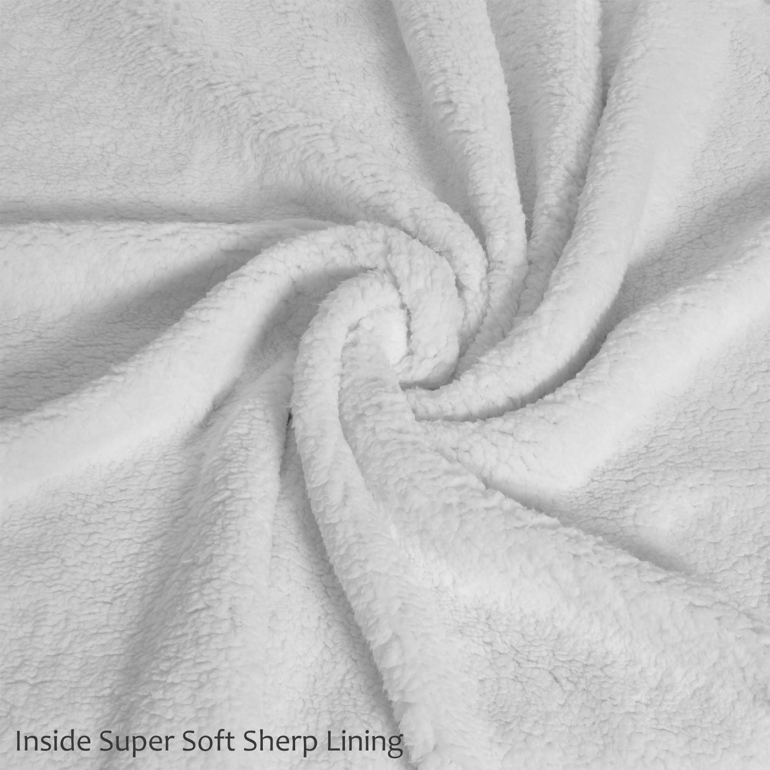 Catalonia Wearable TV Blanket with Sleeves Arms Warm Micro Plush Sherpa Fleece for Adult Large Wrap Throw Robe 72 x 55”
