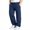 Navy, variant on StSilkitty Loose Casual Pants for Kids Boys Girls Solid Color High Waisted Elastic Drawstring Wide Leg Pants Soft Comfy Trousers