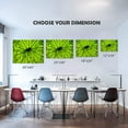 thumbnail image 6 of Kitchen Canvas Wall Art Green Lemon Bubbles Picture Dining Room Canvas Painting for Home Wall Decor, Green Fruit Framed Artwork for Kitchen Restaurant Wall Decoration Ready to Hang (12" Hx18 W), 6 of 6