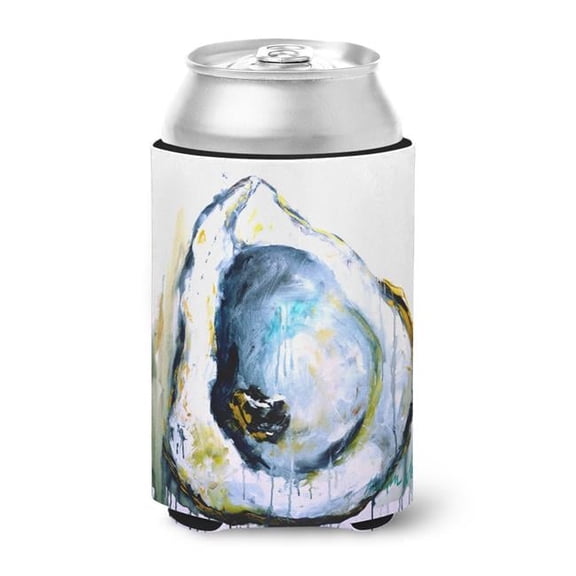 Aqua Sand Oyster Can or Bottle Hugger