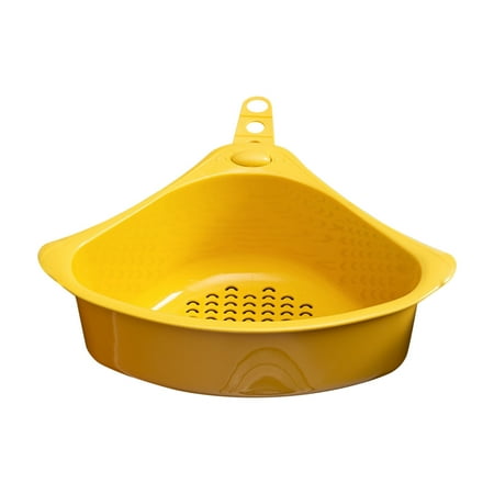 

Drain Basket Kitchen Essentials Drainage Basket Multi-Functional Hanging Filtering Draining Rack Multi-Functional Punch- Pool Filter Basket Birthday Gifts for Women Men
