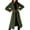 Green, variant on Trench Coat Clearance Women Clothing Womens Solid Color Lapel Double Breasted Coat Winter Long Button Woolen Coat Womens Tops Red Red L