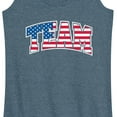 thumbnail image 3 of Instant Message - American Flag Team - Women's Racerback Tank Top, 3 of 6