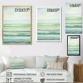 thumbnail image 4 of Designart "Harmonic Horizon Landscape In Minimalism II" Minimalism Floater Framed Canvas Art Print, 4 of 5