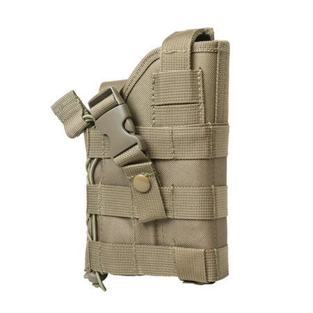 Molle Single Pistol - NcStar Modular Molle Pistol Holster Vism Modular Molle Pistol Holster/Tan