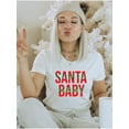 thumbnail image 3 of Leopard Santa Baby Graphic Tee, 3 of 4