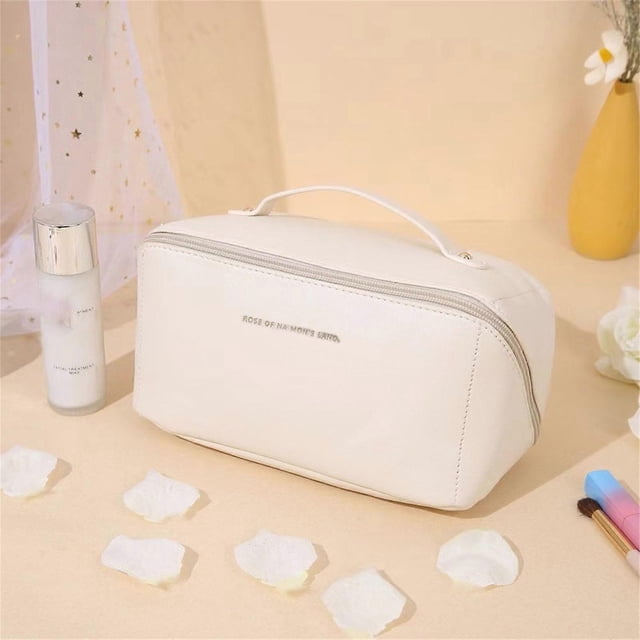 Large Capacity Travel Cosmetic Bag,Portable Cosmetic Case Travel Wash Bag Cosmetic Storage Bag