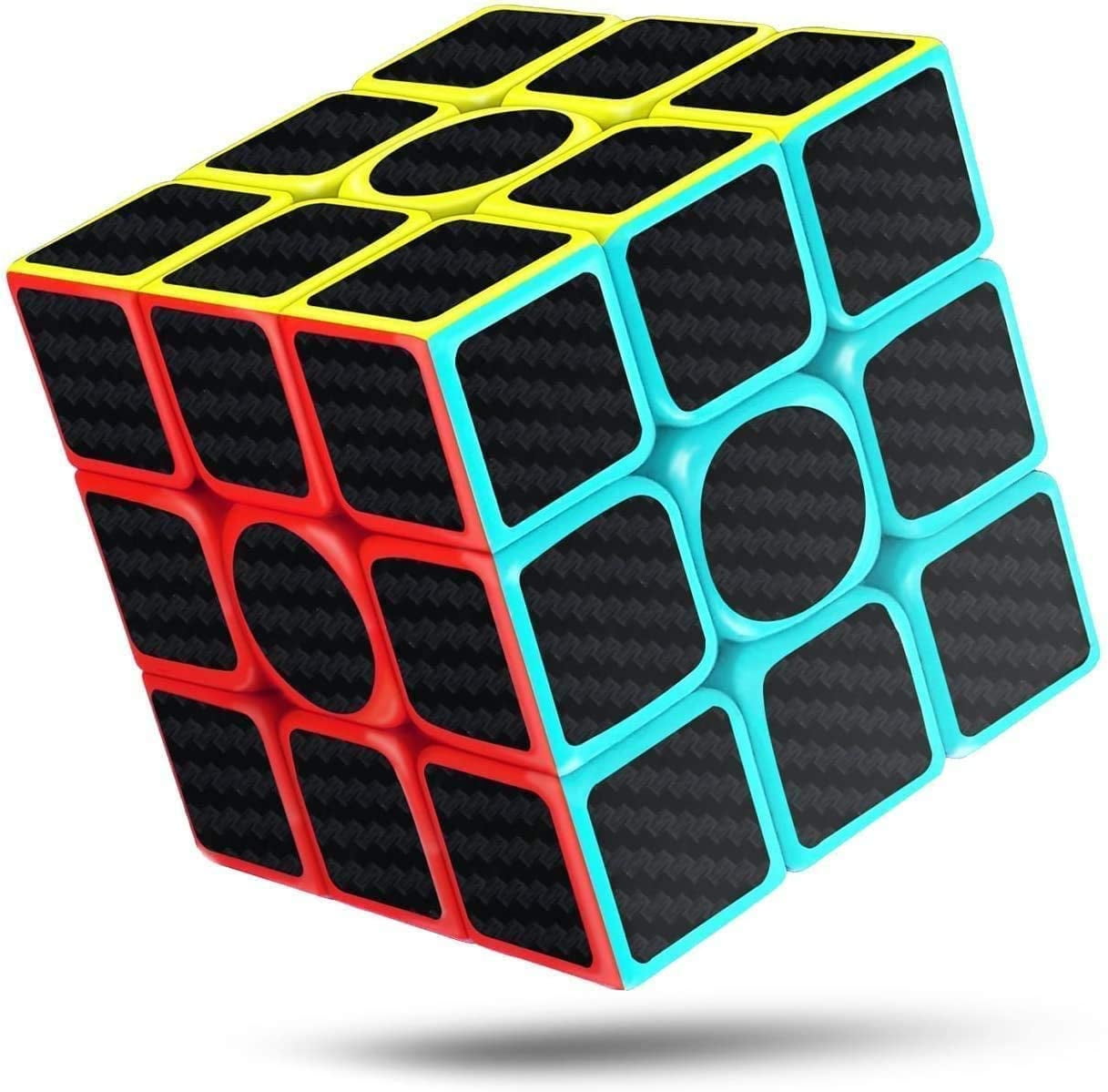 Cubo Original 3x3, cubo mágico rápido para niños, cubos de fibra de carbono lisos, juguetes de rompecabezas cubo de Rubik de tres órdenes BANYUO Electrónica | en línea Cubo Original 3x3, cubo mágico rápido para niños, cubos de fibra de carbono lisos, juguetes de rompecabezas cubo de Rubik de tres órdenes BANYUO Electrónica | en línea