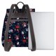 thumbnail image 3 of Balery Vintage Rose Mochila de Cuero para Mujeres, Gran Capacidad, Bolsa de Viaje Multifuncional, Mochila de Cuero y Bolsa de Hombro para Mujeres, 3 of 4