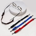 thumbnail image 6 of Sports Universal Nonslip Fixed Lanyard Glasses String Cord Detachable Eyeglasses Band Holder Elastic Glasses Strap Sunglasses Rope Glasses Neck Strap BLUE, 6 of 8