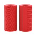 thumbnail image 1 of Empuñaduras de barra de silicona, Protector de mano, cinta extraíble, adaptador de brazo para mancuernas, diseño ergonómico, alivio del estrés, 1 of 8