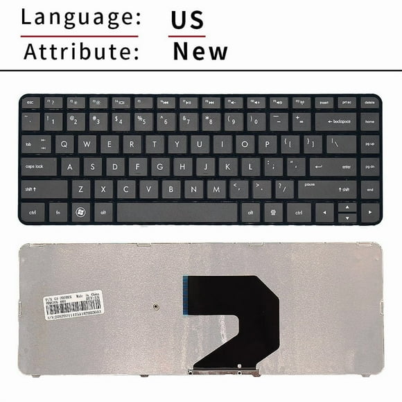 US Laptop Keyboard For HP Pavilion G4-2000 G4-2003 G4-2004 G4-2005 G4-2006 G4-2007 G4-2009 G4-2048 Series US Layout US New Black