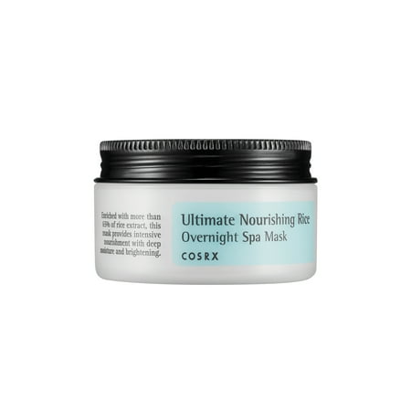 COSRX Ultimate Nourishing Rice Overnight Spa Mask, 1.8 (Best Zit Cream Overnight)