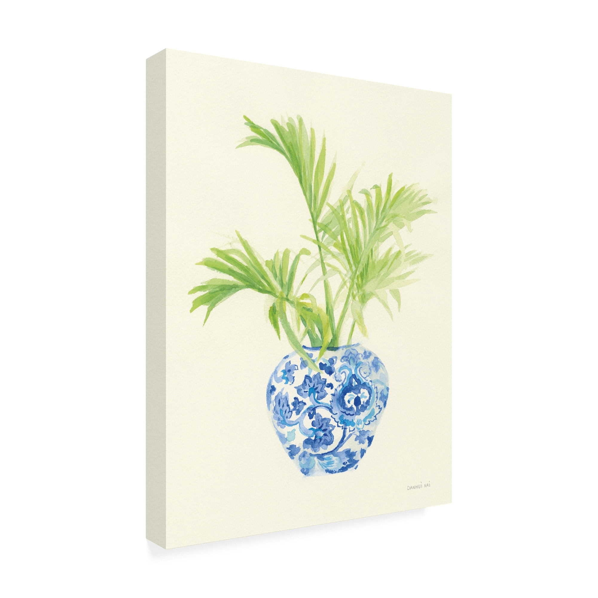 Trademark Fine Art 'Palm Chinoiserie II' Canvas Art by Danhui Nai
