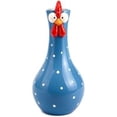 thumbnail image 2 of Long Neck Colorful Chicken Vase, Handcrafted Resin Planter for Small Flowers, Silly Resin Chicken Garden Statue Small Vase Ornament, Outdoor Sculptures Flower Pot Holder, for Yard Lawn Home Decor, 2 of 7
