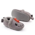 thumbnail image 6 of Ketyyh-chn99 Kids Slippers Girls Winter Warm Shoes Boys Girls House Slippers for Toddler Kids Indoor Warm Cozy Home Sock Shoes Rubber Sole Size for US 5,Grey, 6 of 6