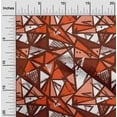 thumbnail image 2 of oneOone Cotton Poplin Orange Fabric Abstracts Fabric For Sewing Printed Craft Fabric By The Yard 56 Inch Wide, 2 of 5