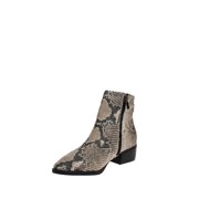 Steve Madden Steven Women's Ringer Round-Toe Ankle, Natural Multi, Size 6.5