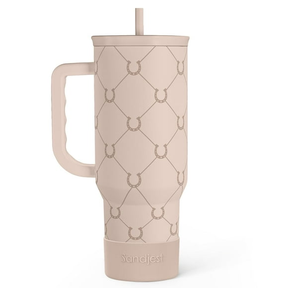 Vaso SANDJEST de 40 oz con mango aislante de acero inoxidable